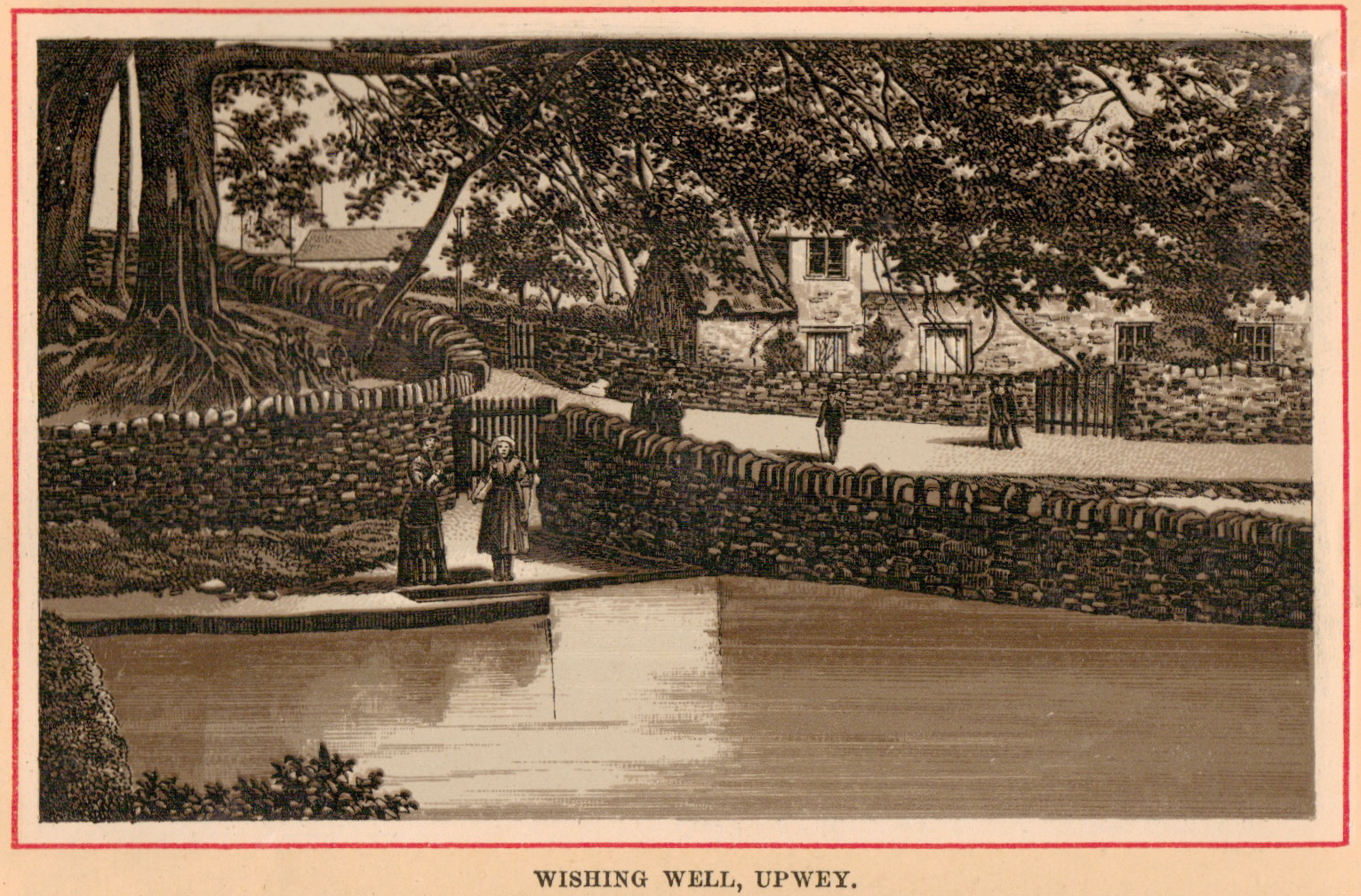 19th c Upwey wishing well Weymouth