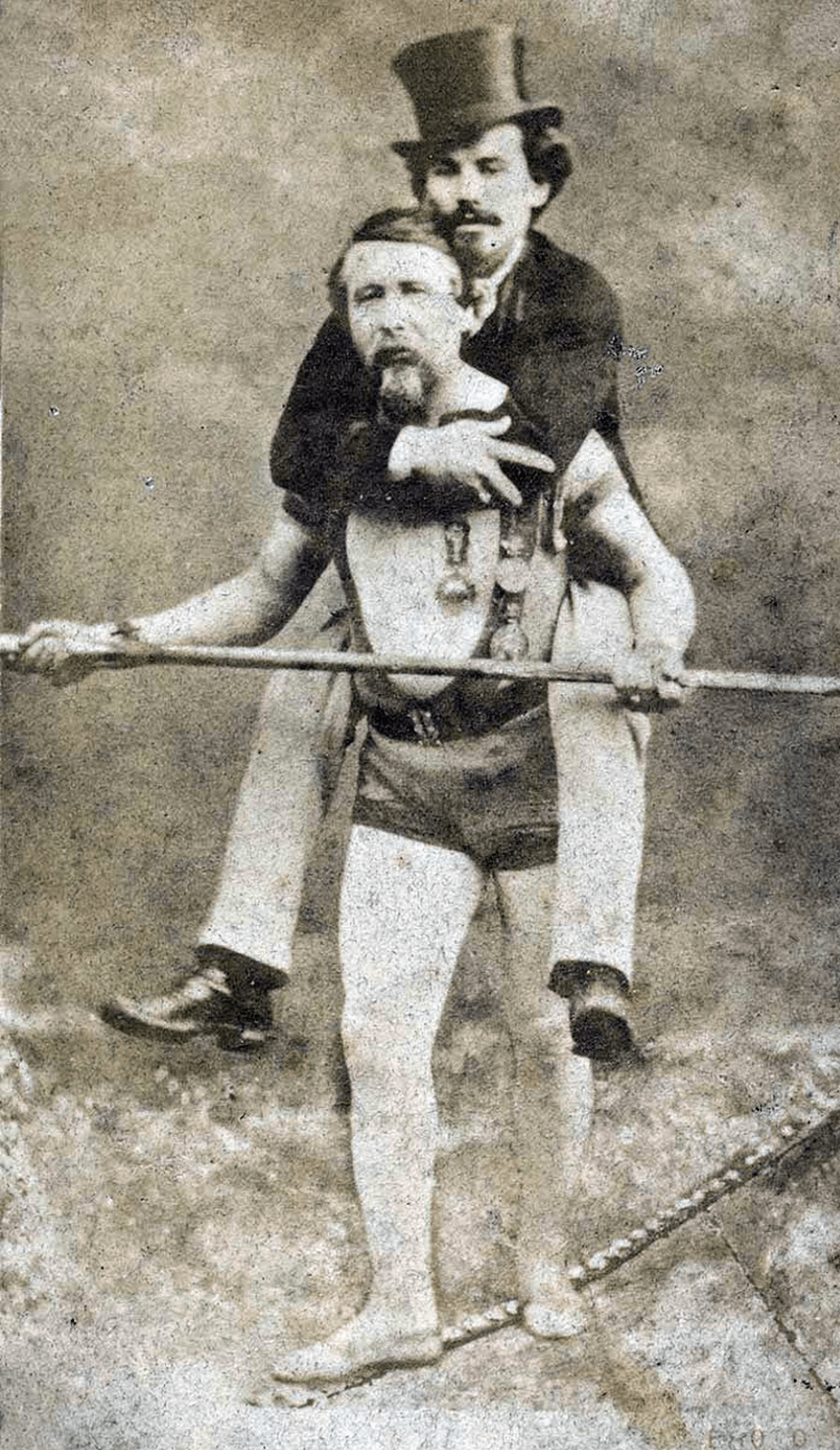 Charles Blondin tightrope walker