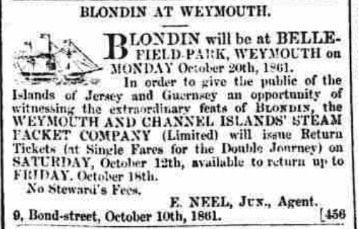 Weymouth steamship Blondin
