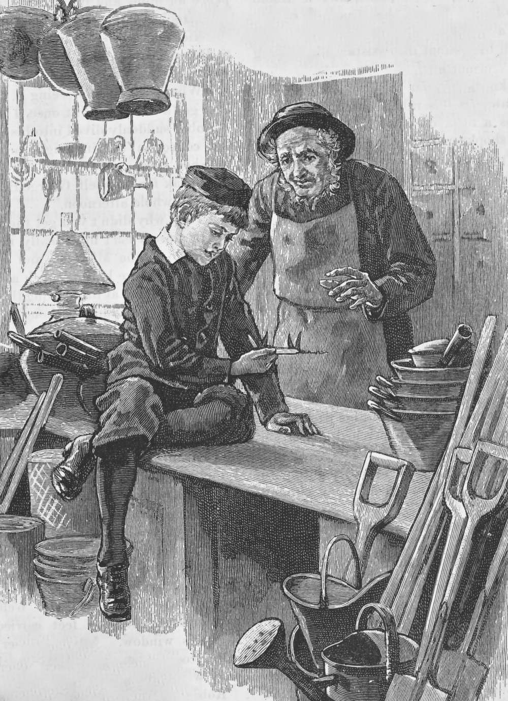 man boy woodhut quiver 1891