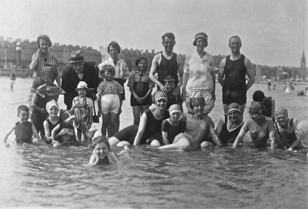 swimmer beach