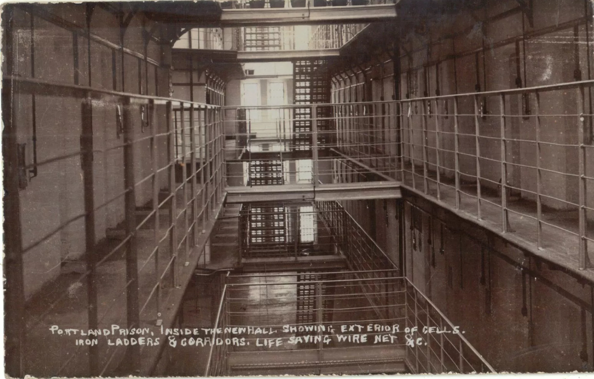 Interior original Portland prison