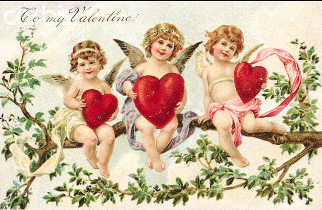 Victorian Valentines cards